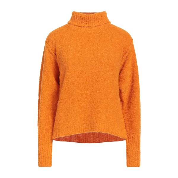 【貨物輸送無料】 ユッカ レディース 編み物\u0026プルオーバー アウター Turtlenecks Orange
