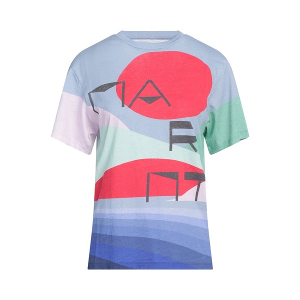 【送料無料】 イザベル マラン レディース Tシャツ トップス T-shirts Azure｜asty