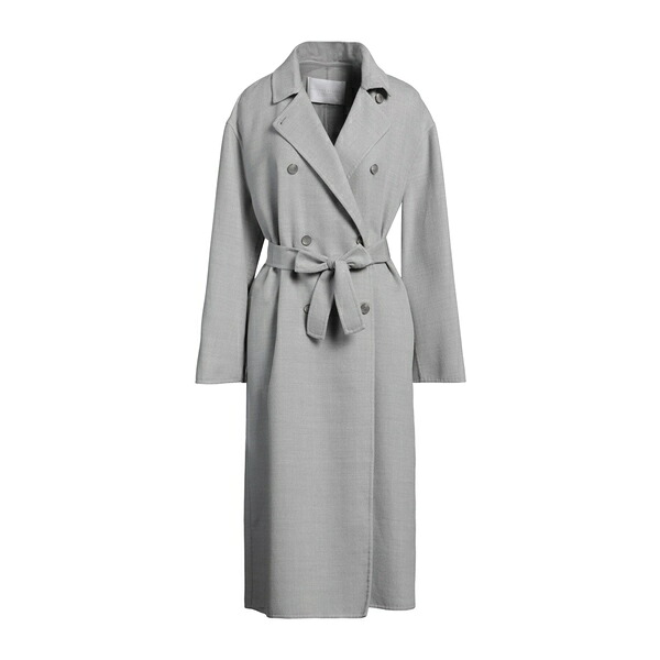 【貨物輸送無料】 ファビアナ フィリッピ レディース 上衣＆上衣 アウター Overcoats \u0026 Trench Coats Grey
