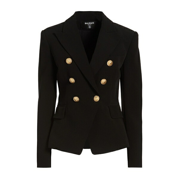 【貨物輸送無料】 バルマン レディース 上衣＆上衣 アウター Blazers Black