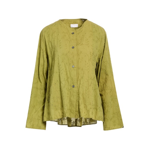 【送料無料】 ロベルト フリードマン レディース シャツ トップス Shirts Green|asty