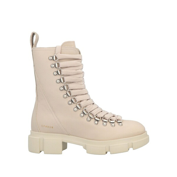 【貨物輸送無料】 コペンハーゲン 制作室 レディース ブーツ シューズ Ankle boots Beige