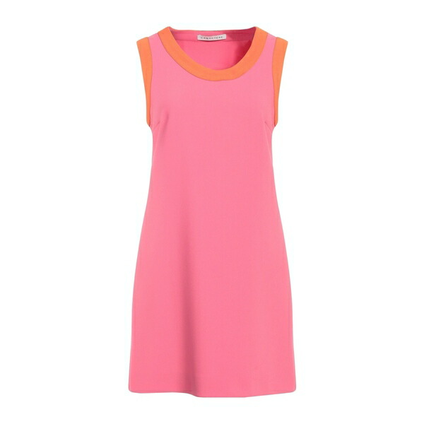 【貨物輸送無料】 文字記号 レディース 衣装 トップス Mini dresses Pink