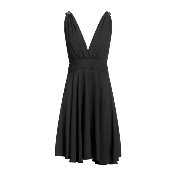 【送料無料】 ハニタ レディース ワンピース トップス Midi dresses Black|asty
