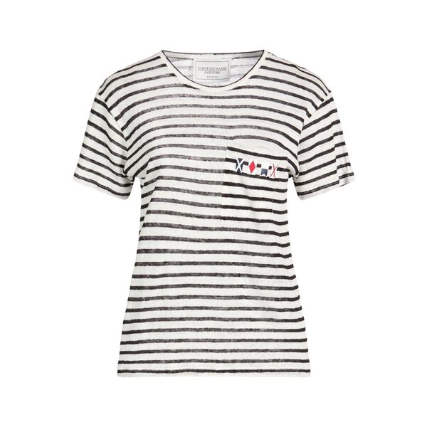 【貨物輸送無料】 フォルテクチュール レディース ティーシャツ トップス T-shirts White