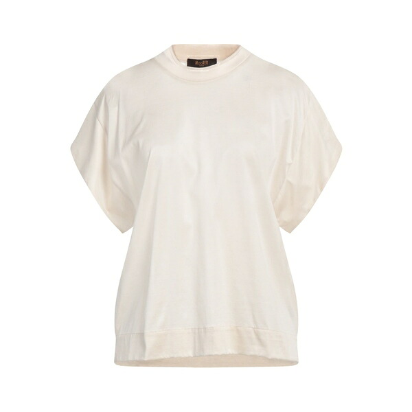 【貨物輸送無料】 ムーレー レディース プルオーバー トップス T-shirts White