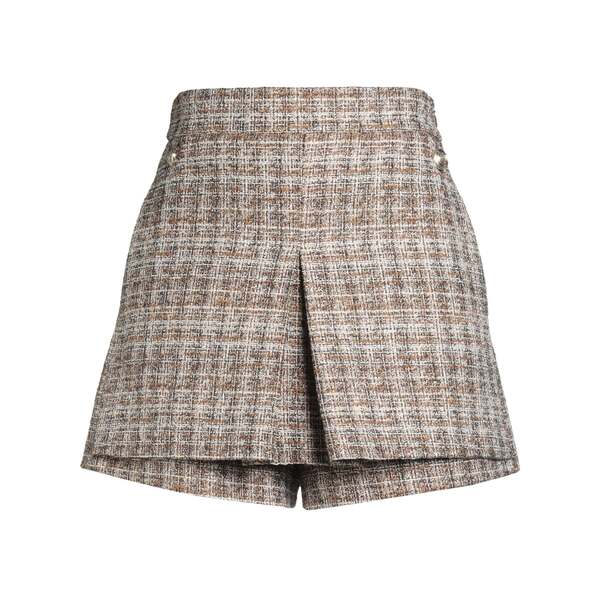 【貨物輸送無料】 マージュ レディース 心地好いズボン下 ボトムス Shorts \u0026 Bermuda Shorts Brown