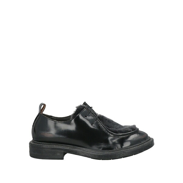 【貨物輸送無料】 モマ レディース オックスフォード シューズ Lace-up shoes Black