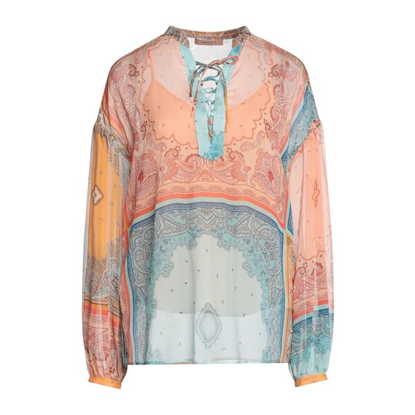 【送料無料】 ツインセット レディース Tシャツ トップス Tops Azure｜asty