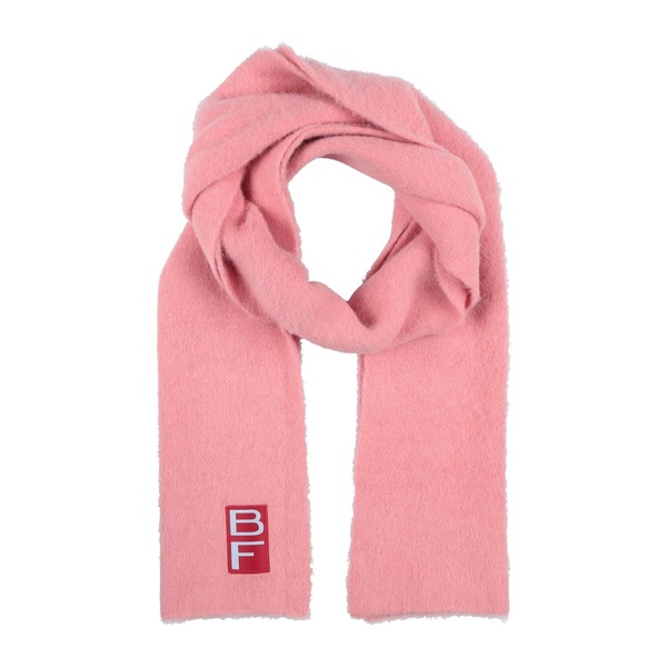 【貨物輸送無料】 バイ毛皮 レディース 消音装置・袈裟・えり巻き 佩び物 Scarves Pink