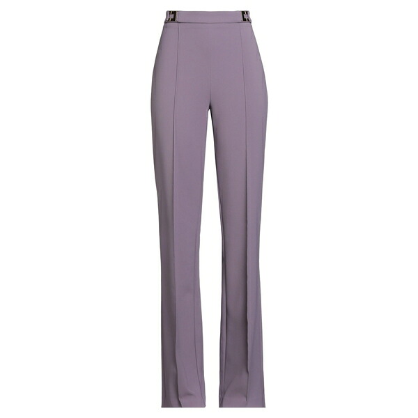 【貨物輸送無料】 エリザベスフランキ レディース 心地好いズボン下 ボトムス Pants Purple