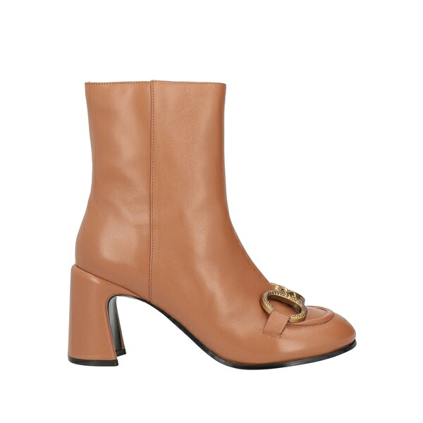 【貨物輸送無料】 ジャ航空マイル レディース ブーツ シューズ Ankle boots Beige
