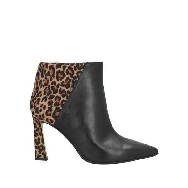 【貨物輸送無料】 アンナ・エフ レディース ブーツ シューズ Ankle boots Black