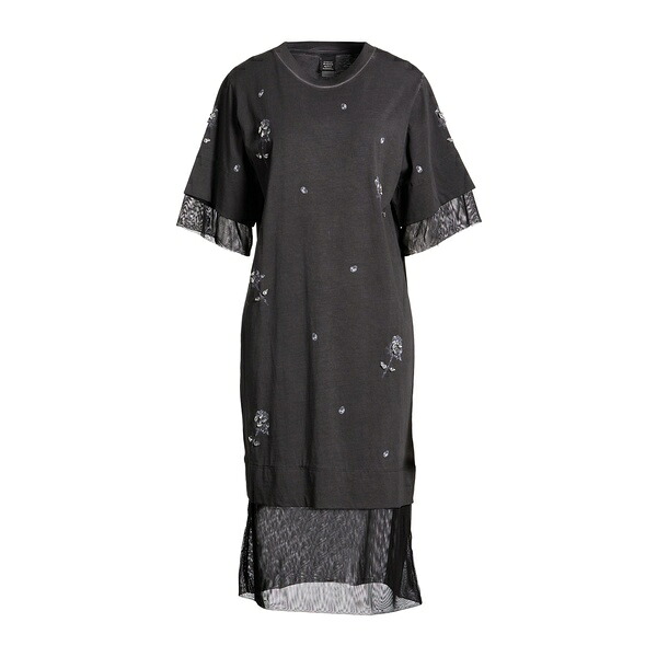 【貨物輸送無料】 ピンコ レディース 衣装 トップス Midi dresses Grey スーツ・セットアップ-レディースファッション