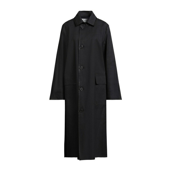 【貨物輸送無料】 マルタンマルジェラ レディース 上衣＆上衣 アウター Overcoats \u0026 Trench Coats Black