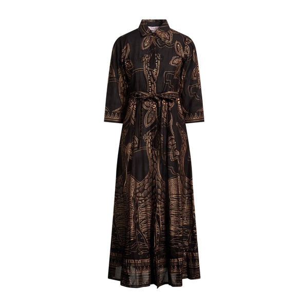 【貨物輸送無料】 コナー \u0026 ひと休み レディース 衣装 トップス Maxi dresses Black スーツ・セットアップ-レディースファッション-ワンピーススーツ