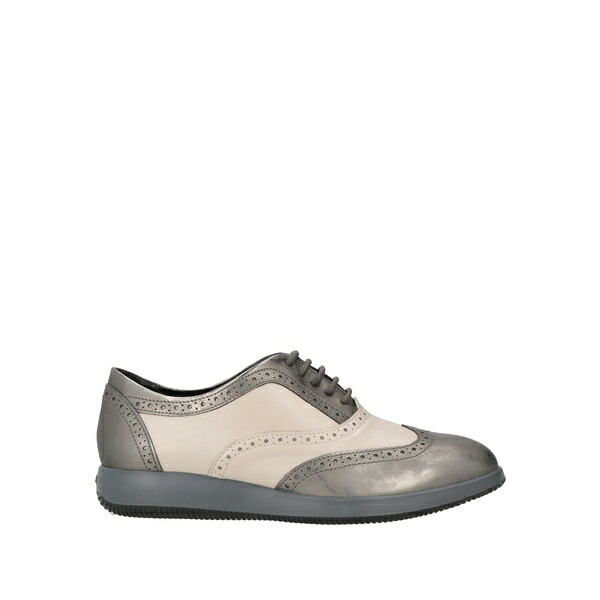 【貨物輸送無料】 ホー火器 レディース オックスフォード シューズ Lace-up shoes Grey
