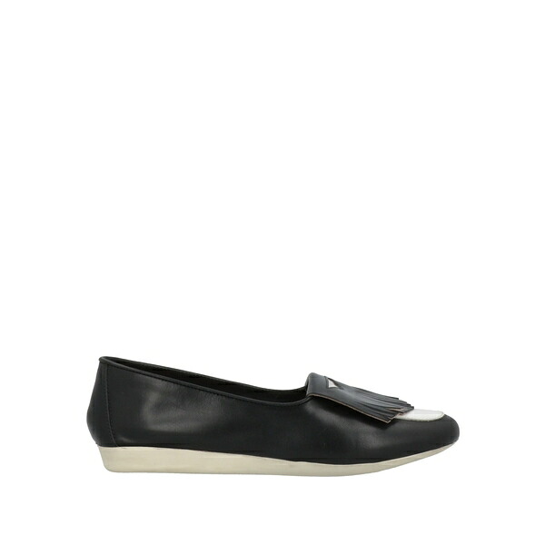 【貨物輸送無料】 ラ コルテ デラ ペッレ バイ フランコ バリン レディース スリッポン・ローファー シューズ Loafers Black