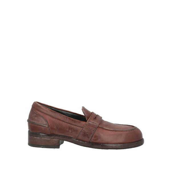 【貨物輸送無料】 モマ レディース スリッポン・ローファー シューズ Loafers Brown