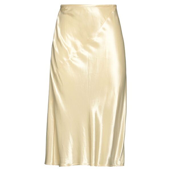 【貨物輸送無料】 ジル・サンダー レディース スコート ボトムス Midi skirts Yellow