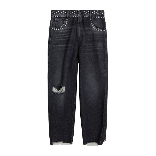【貨物輸送無料】 ガレパリ レディース ジーンズズボン下 ボトムス Jeans Grey