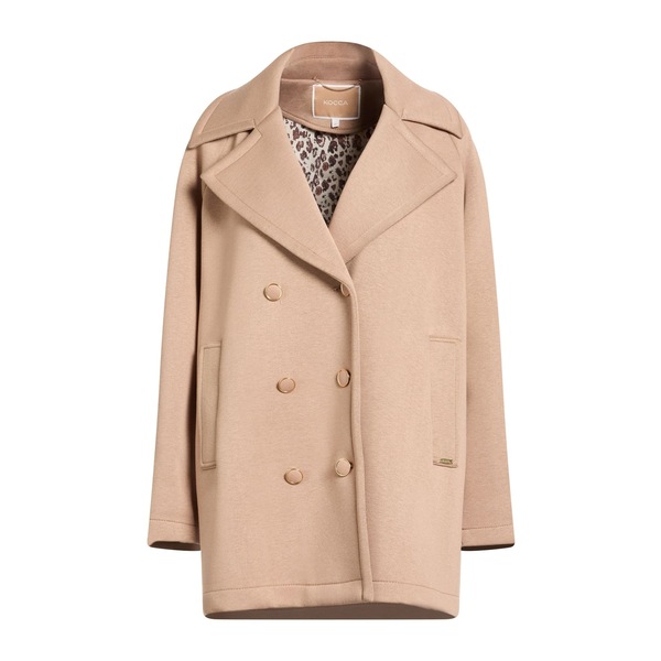 【送料無料】 コッカ レディース ジャケット＆ブルゾン アウター Coats Beige｜asty