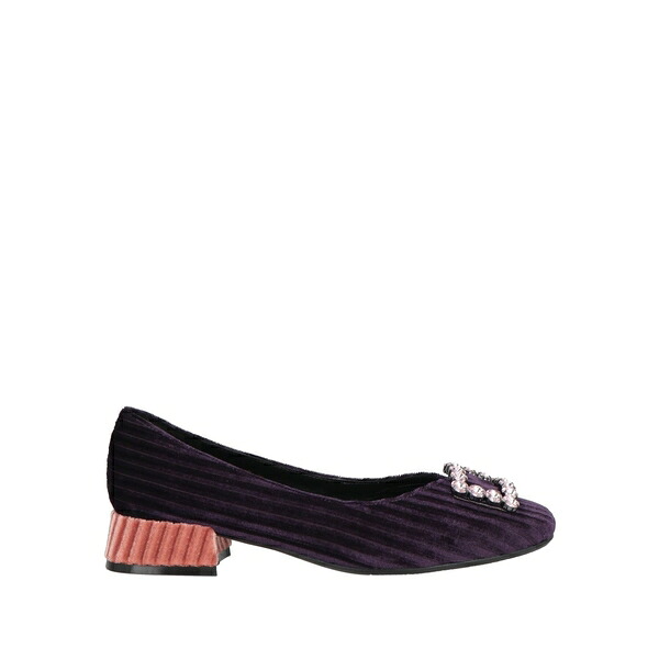 【貨物輸送無料】 ルチアーノ バラキーニ レディース パンプス シューズ Pumps Purple