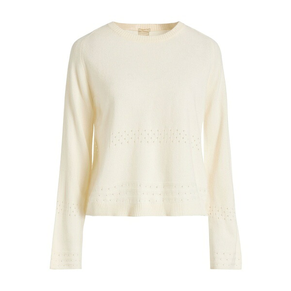 【貨物輸送無料】 マッシモ アルバ レディース 編み物\u0026スウェーター アウター Sweaters White