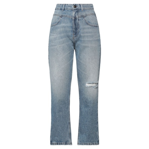 【送料無料】 セミクチュール レディース デニムパンツ ボトムス Jeans Blue|asty