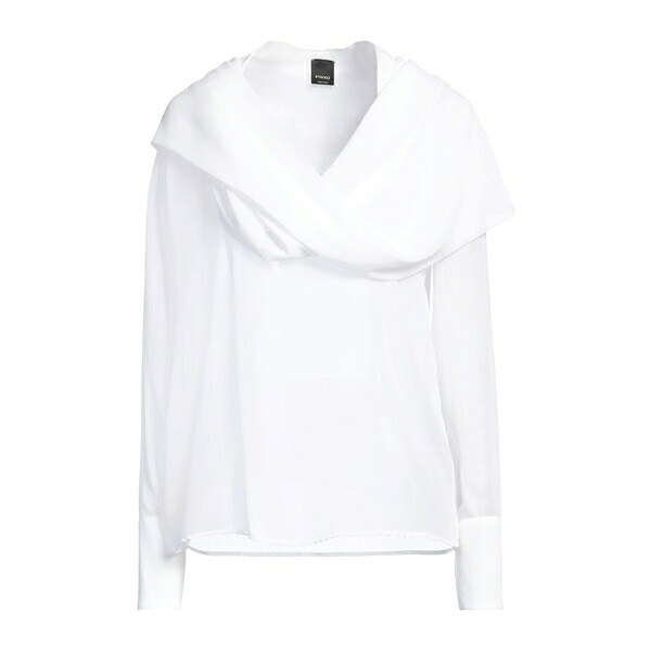 【送料無料】 ピンコ レディース Tシャツ トップス Tops White|asty
