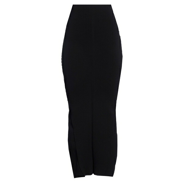 【貨物輸送無料】 リックオウエンス レディース スコート ボトムス Maxi skirts Black