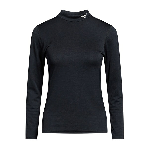 【貨物輸送無料】 ミズノ レディース プルオーバー トップス T-shirts Black