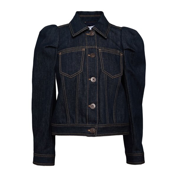 【貨物輸送無料】 マックイーン レディース 上衣＆上衣 アウター Denim outerwear Blue