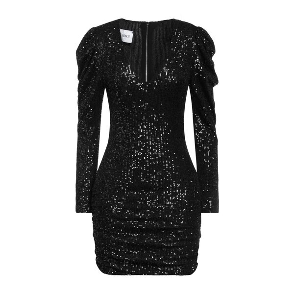 【送料無料】 シルビアンヒーチ レディース ワンピース トップス Mini dresses Black｜asty