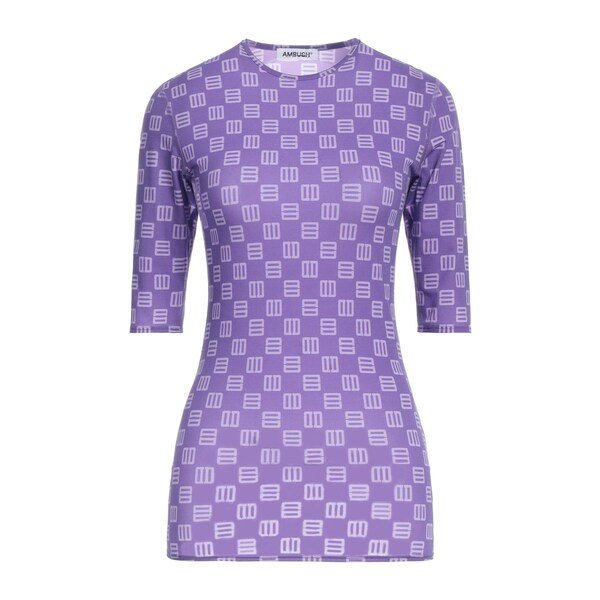 【貨物輸送無料】 アンブッシュ レディース プルオーバー トップス T-shirts Purple