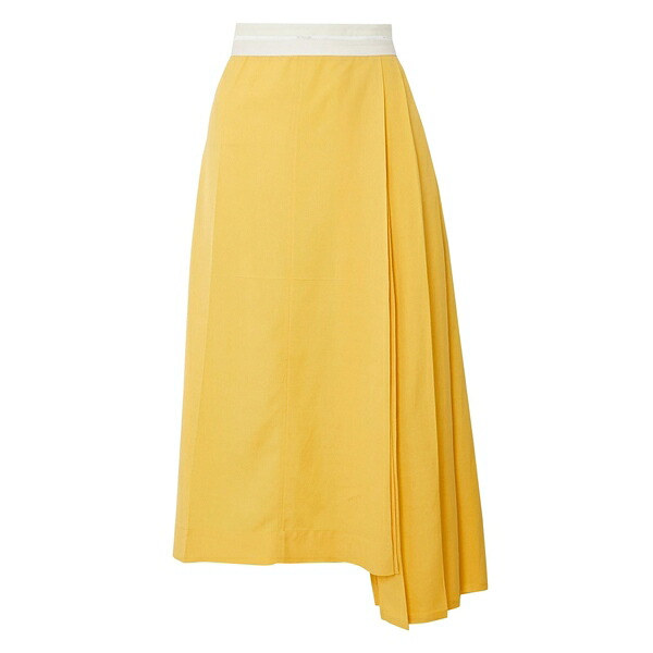【貨物輸送無料】 ピーター・ドゥ レディース スコート ボトムス Midi skirts Yellow
