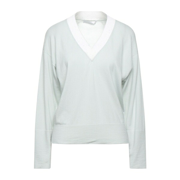 【貨物輸送無料】 ファビアナ フィリッピ レディース 編み物\u0026ティーシャツ アウター Sweaters Green