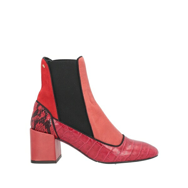 【貨物輸送無料】 カプル レディース ブーツ シューズ Ankle boots Red