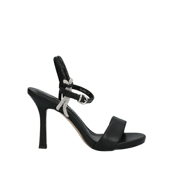 【貨物輸送無料】 ルチアーノ バラキーニ レディース サンダル シューズ Sandals Black