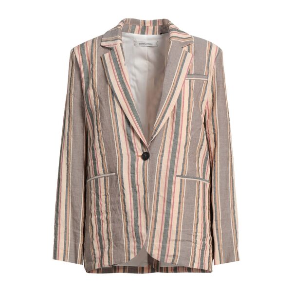 【貨物輸送無料】 ノストラサンティッシマ レディース 上衣＆上衣 アウター Blazers Beige