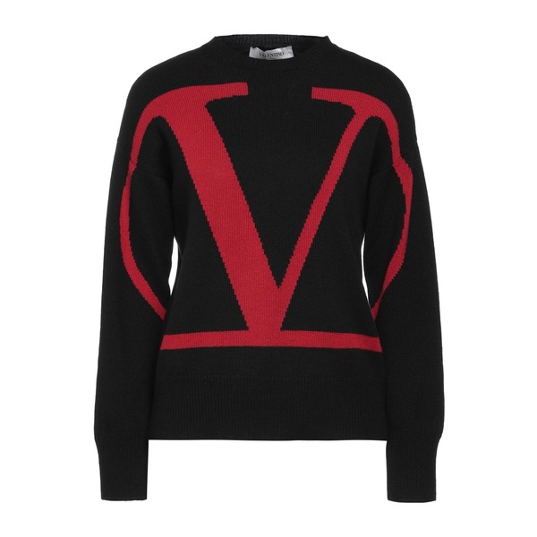 【貨物輸送無料】 ヴァレンティノ ガラヴァーニ レディース 編み物\u0026スウェーター アウター Sweaters Black