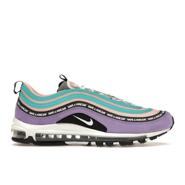 Nike ナイキ メンズ スニーカー 【Nike Air Max 97 Have a Nike Day】 サイズ US_9.5(27.5cm) Space Purple/White-Black-Washed Coral|asty
