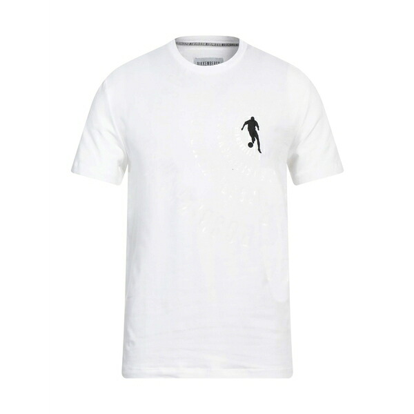 【送料無料】 ビッケンバーグス メンズ Tシャツ トップス T-shirts White
