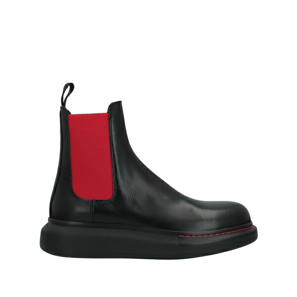 【貨物輸送無料】 マックイーン メンズ ブーツ シューズ Ankle boots Black