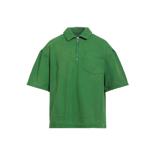 【送料無料】 ヘロン プレストン メンズ Tシャツ トップス Polo shirts Green|asty