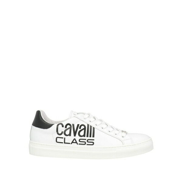 【送料無料】 ロベルトカヴァリ メンズ スニーカー シューズ Sneakers White
