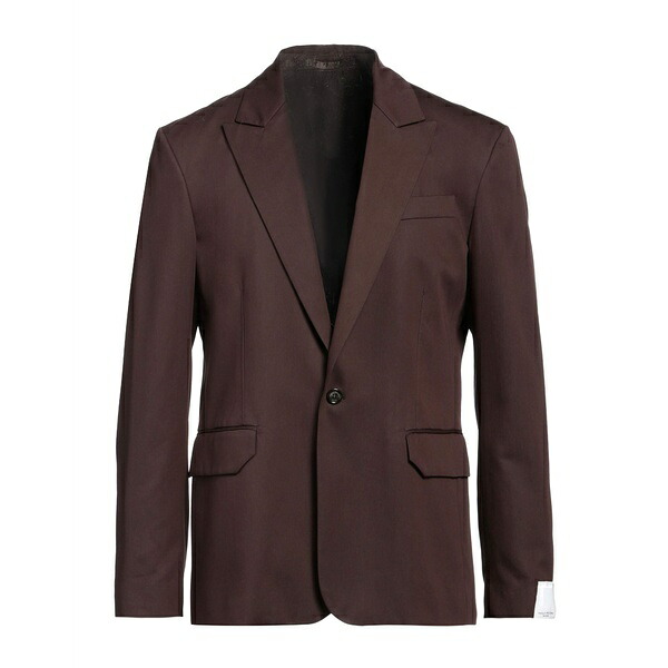 【送料無料】 パウロペコラ メンズ ジャケット＆ブルゾン アウター Blazers Brown｜asty 28,470円