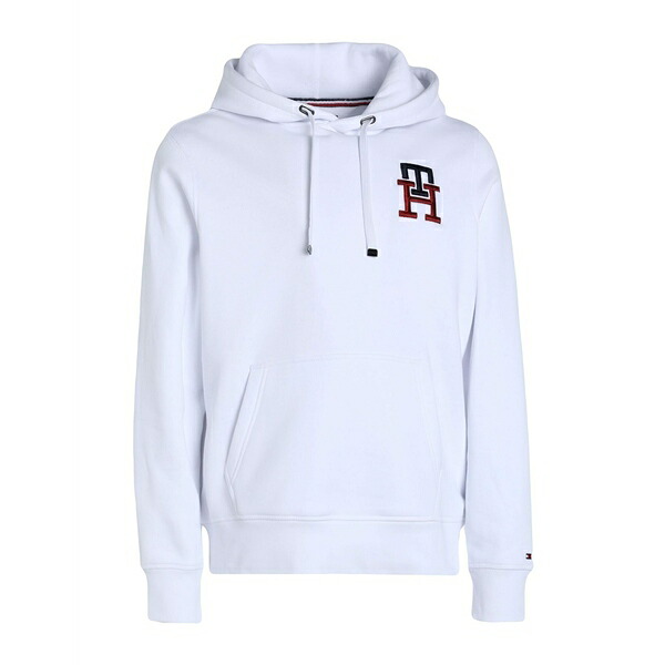 【送料無料】 トミー ヒルフィガー メンズ パーカー・スウェットシャツ アウター Sweatshirts White|asty