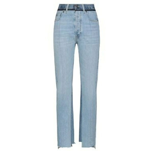 【送料無料】 マルタンマルジェラ レディース デニムパンツ ボトムス Jeans Blue|asty