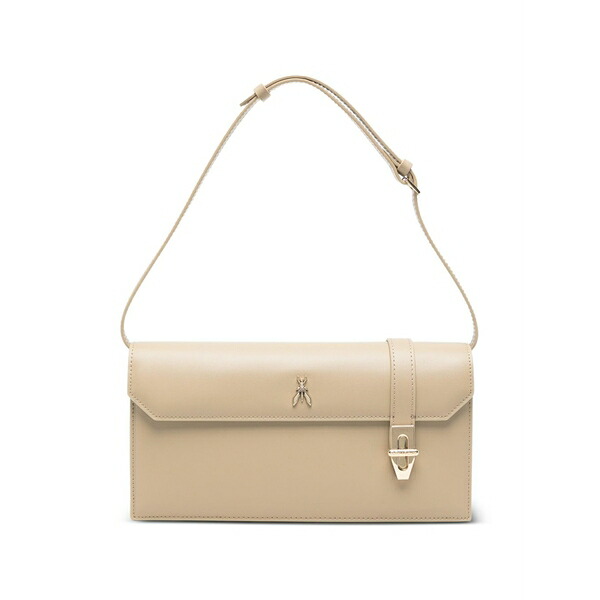 パトリツィア ペペ レディース ショルダーバッグ 御徒面子  modern utility horizontal shoulder bag Neutrals